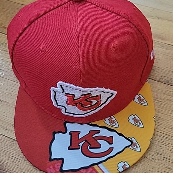 🔥NEW ERA 9FIFTY KC CHIEFS Snapback Hat NFL VINTAGE COLLECTION NEW RELEASE - Picture 2 of 14